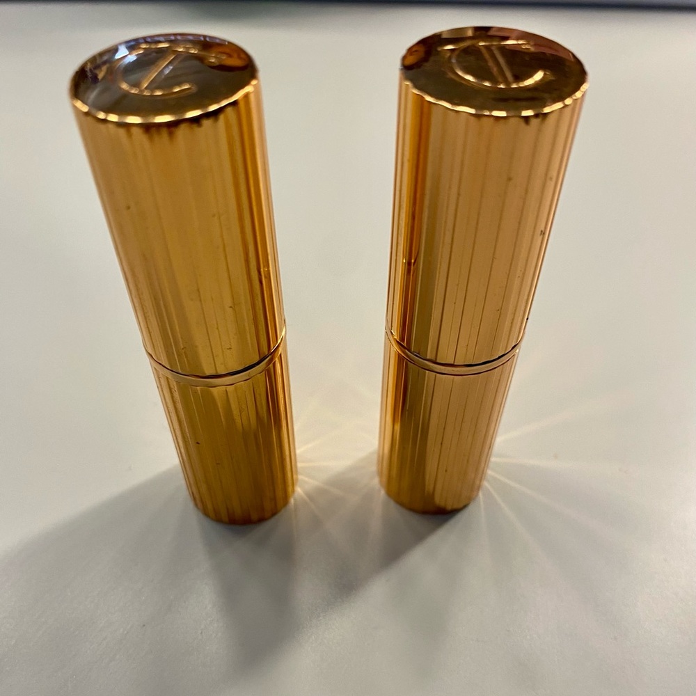 Charlotte Tilbury Lipstick (Yes Honey + Pillow Talk)
